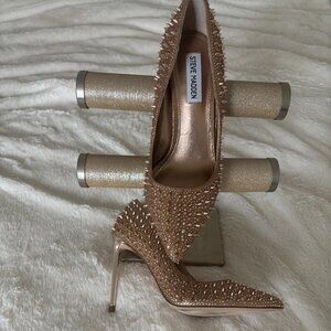 Steve madden Rose GOld Spiked Heels